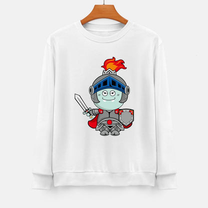 Front Patterned Long Sleeve TopBasicSeries ActiveStyle