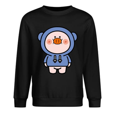 Front Patterned Long Sleeve TopMinimalist High-Quality