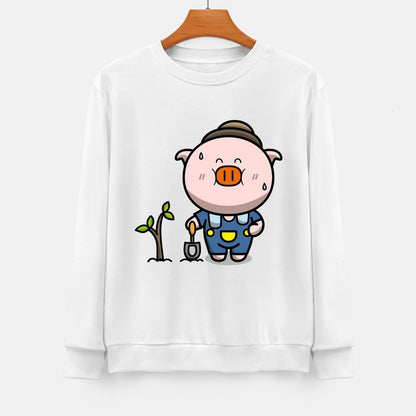 Front Patterned Long Sleeve TopRegularFit EverydayWear