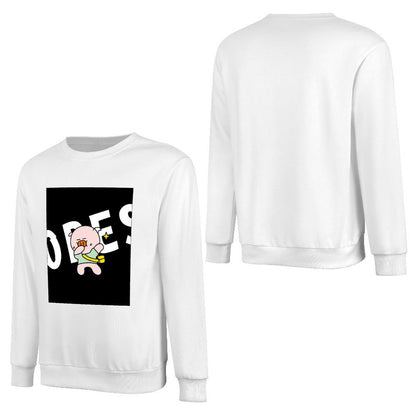 Front Patterned Long Sleeve TopNeat Printing