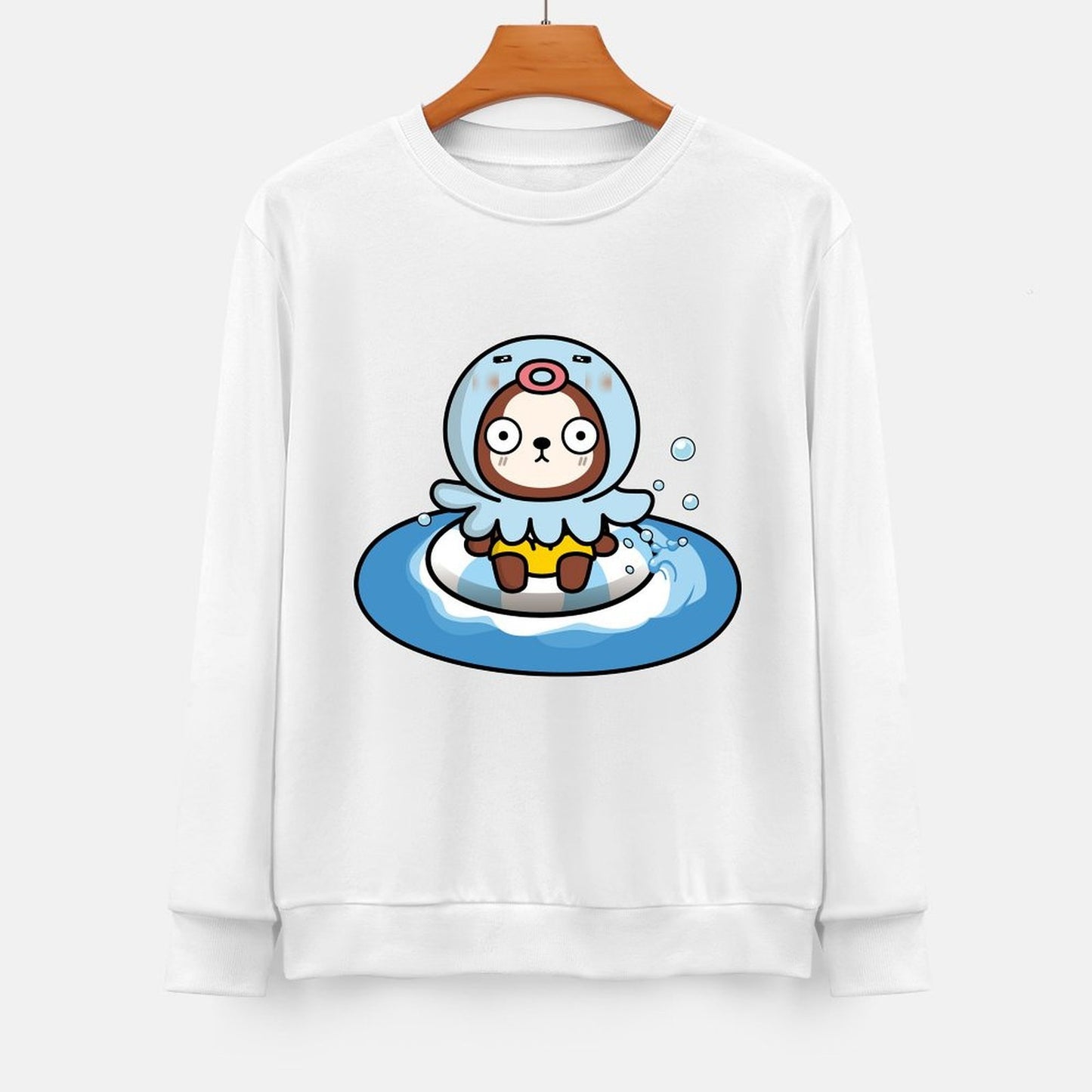 Front Patterned Long Sleeve TopTimelessStyle Casual