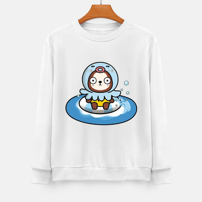 Front Patterned Long Sleeve TopTimelessStyle Casual