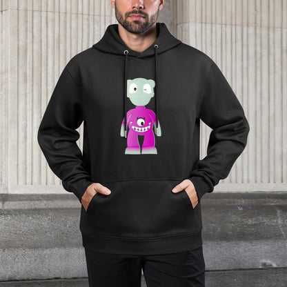 IPIB 250g Hooded Pocket Sweatshirt Front GraphicMen's Hooded  Sweatshirt6000142-4
