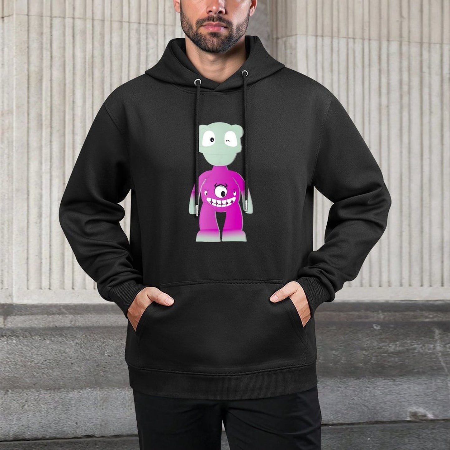 Hoodie Front PatternStrong StreetLine