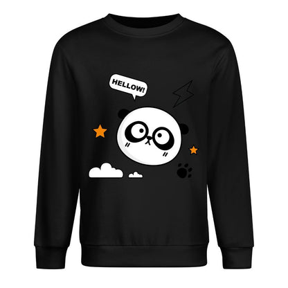 Front Patterned Long Sleeve TopComfortFit TrueComfort