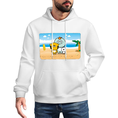 IPBR 250g Hooded Pocket Sweatshirt Front GraphicMen's Hooded  Sweatshirt4000721