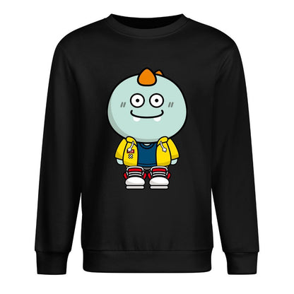 Front Patterned Long Sleeve TopPureStyle Basic