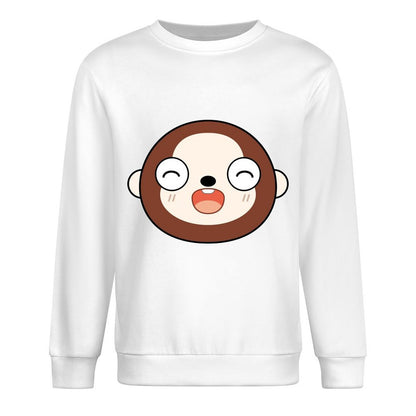 Front Patterned Long Sleeve TopHigh-Quality Slim Fit