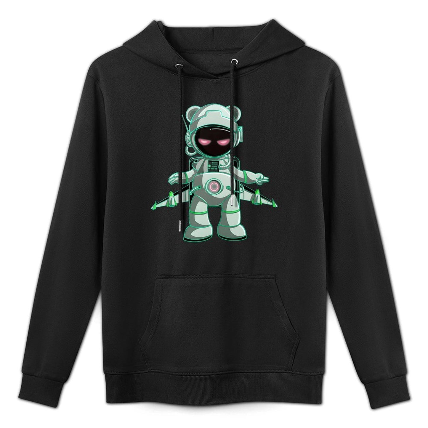 Hoodie Front PatternFade-Resistant SmoothWear