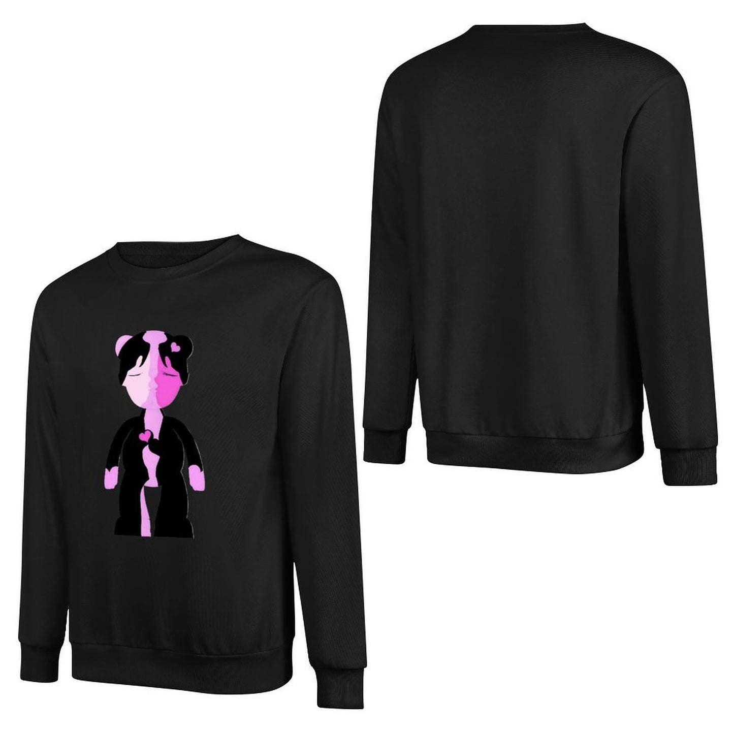 IPIB 250g Crew Neck Long Sleeve Sweatshirt Front GraphicCrew Neck Long Sleeve Sweatshirt6000087-3
