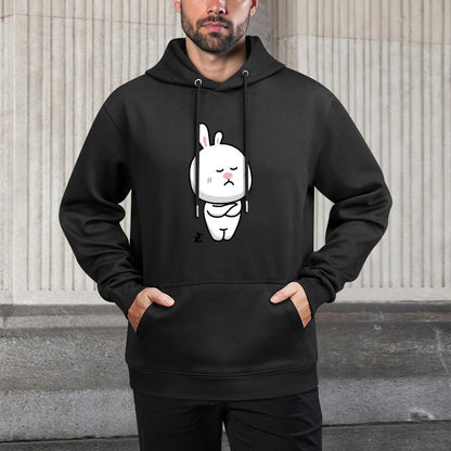 Classic Fit Pure Front Graphic Hoodies