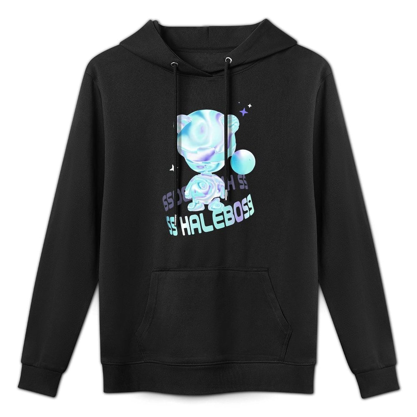 Hoodie Front PatternMidweight Sleek