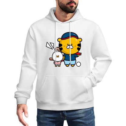 LooseFit TimelessComfort Front Graphic Hoodies