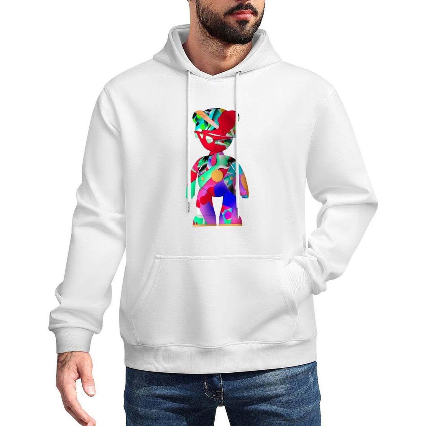 IPIB 250g Hooded Pocket Sweatshirt Front GraphicMen's Hooded  Sweatshirt6000110-6