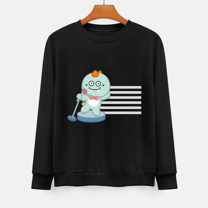 Front Patterned Long Sleeve TopPremium Daily