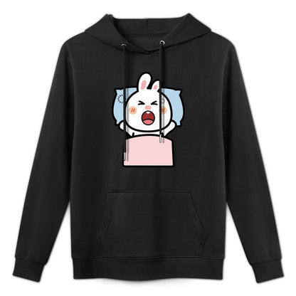 Sleek Weekend Front Graphic Hoodies