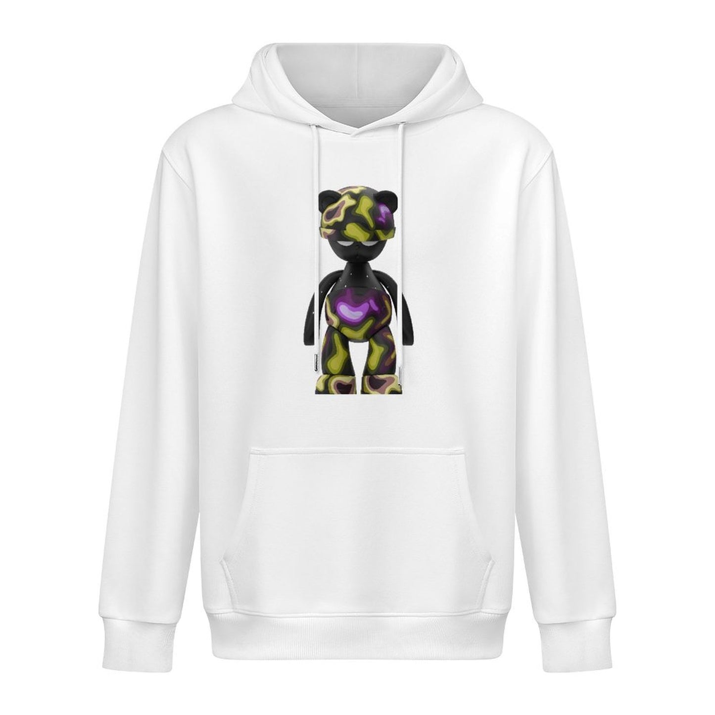 Hoodie Front PatternRelaxed Fit Heavyweight