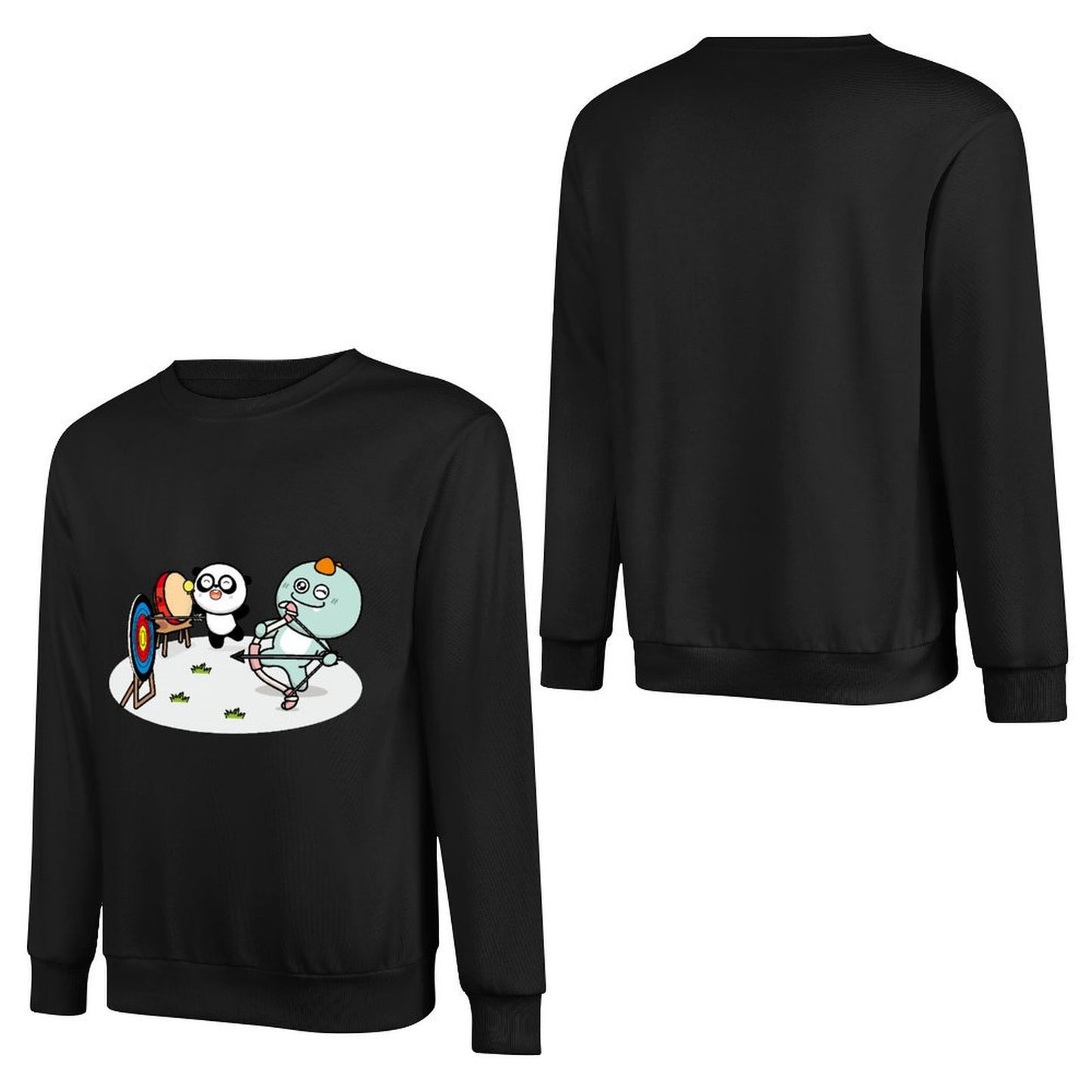 Front Patterned Long Sleeve TopStreetFit Street