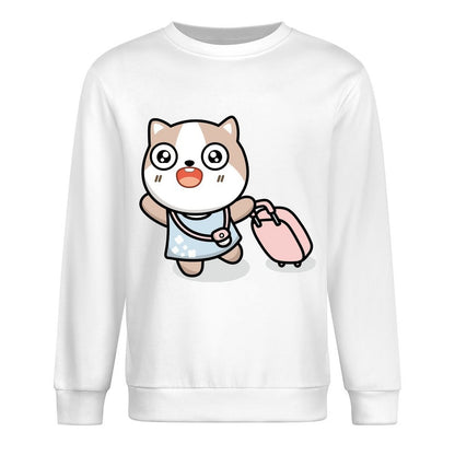 Front Patterned Long Sleeve TopClean ActiveWear