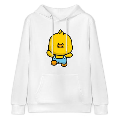 Refined Tear-Resistant Front Graphic Hoodies