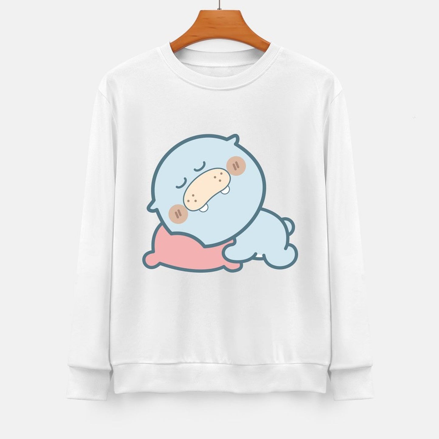 Front Patterned Long Sleeve TopAllDay EverydayTee