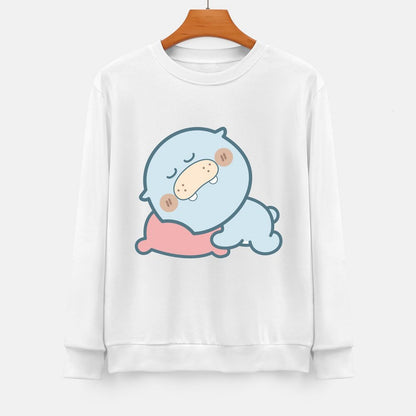 Front Patterned Long Sleeve TopAllDay EverydayTee