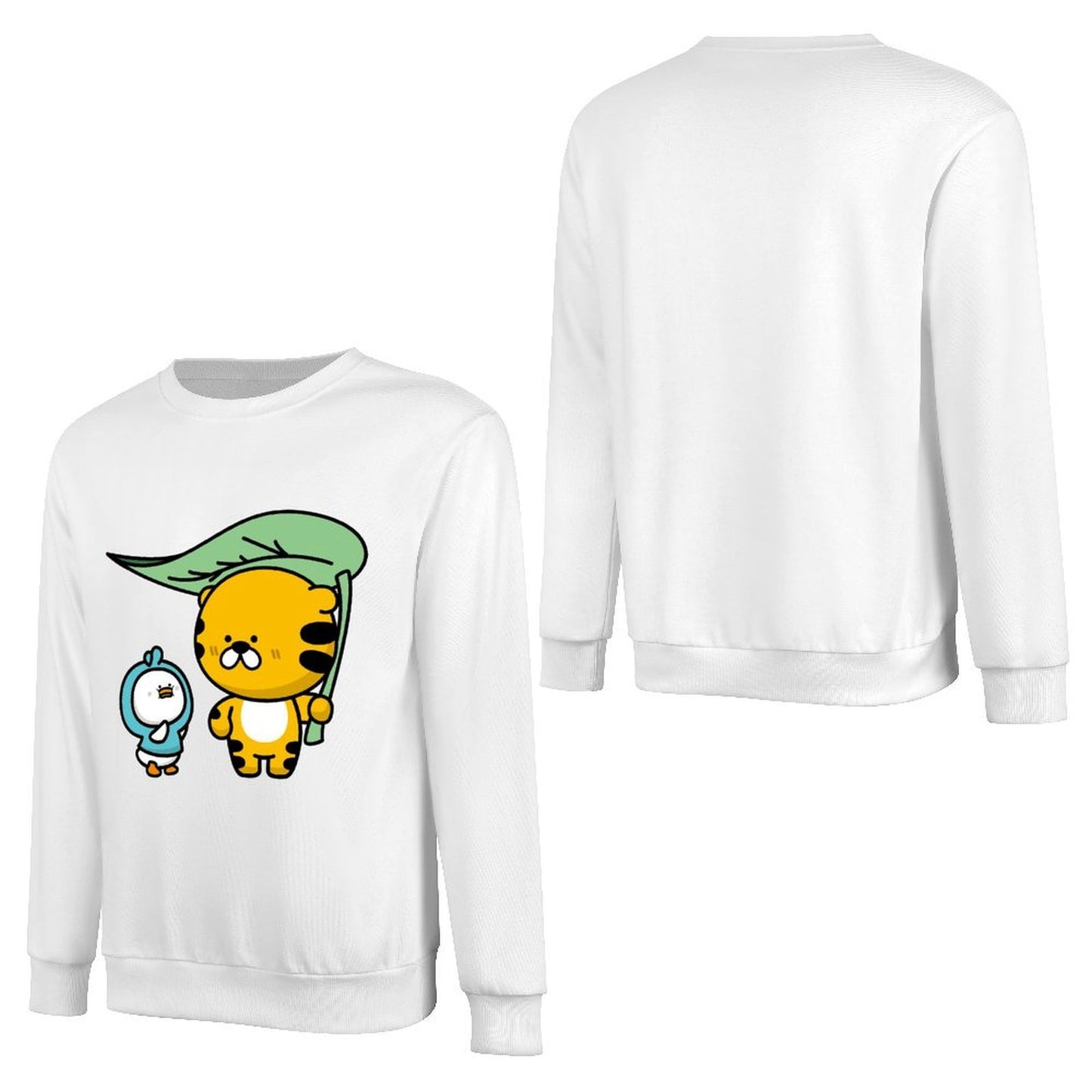 Front Patterned Long Sleeve TopPromotional Indoor