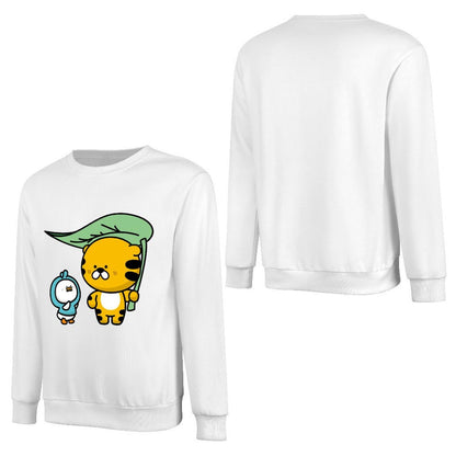 Front Patterned Long Sleeve TopPromotional Indoor