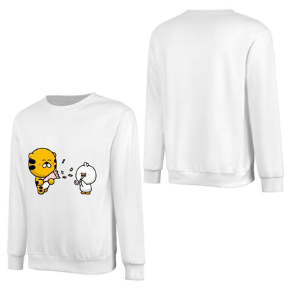 Front Patterned Long Sleeve TopSoftFeel DailyFit