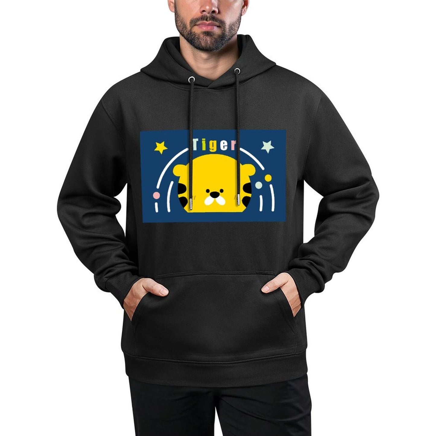 IPBR 250g Hooded Pocket Sweatshirt Front GraphicMen's Hooded  Sweatshirt4000764
