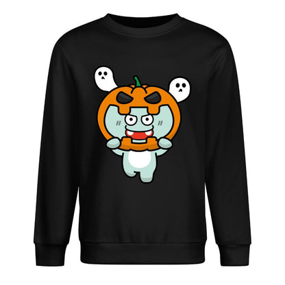 Front Patterned Long Sleeve TopNeutral Seamless