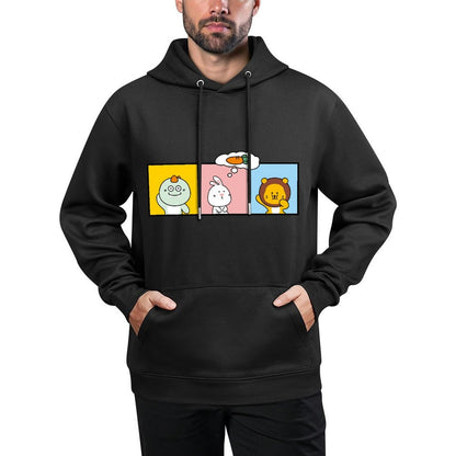 IPBR 250g Hooded Pocket Sweatshirt Front GraphicMen's Hooded  Sweatshirt4000706