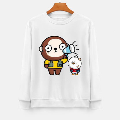 Front Patterned Long Sleeve TopBatch-Printed ActiveLine