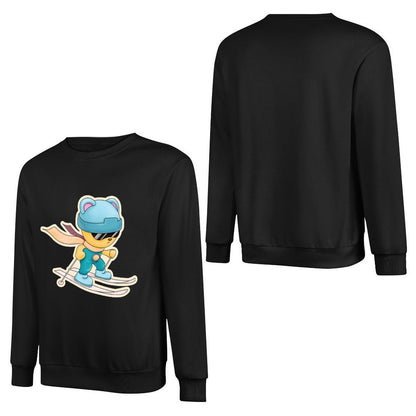 IPIB 250g Crew Neck Long Sleeve Sweatshirt Front GraphicCrew Neck Long Sleeve Sweatshirt6000049-3