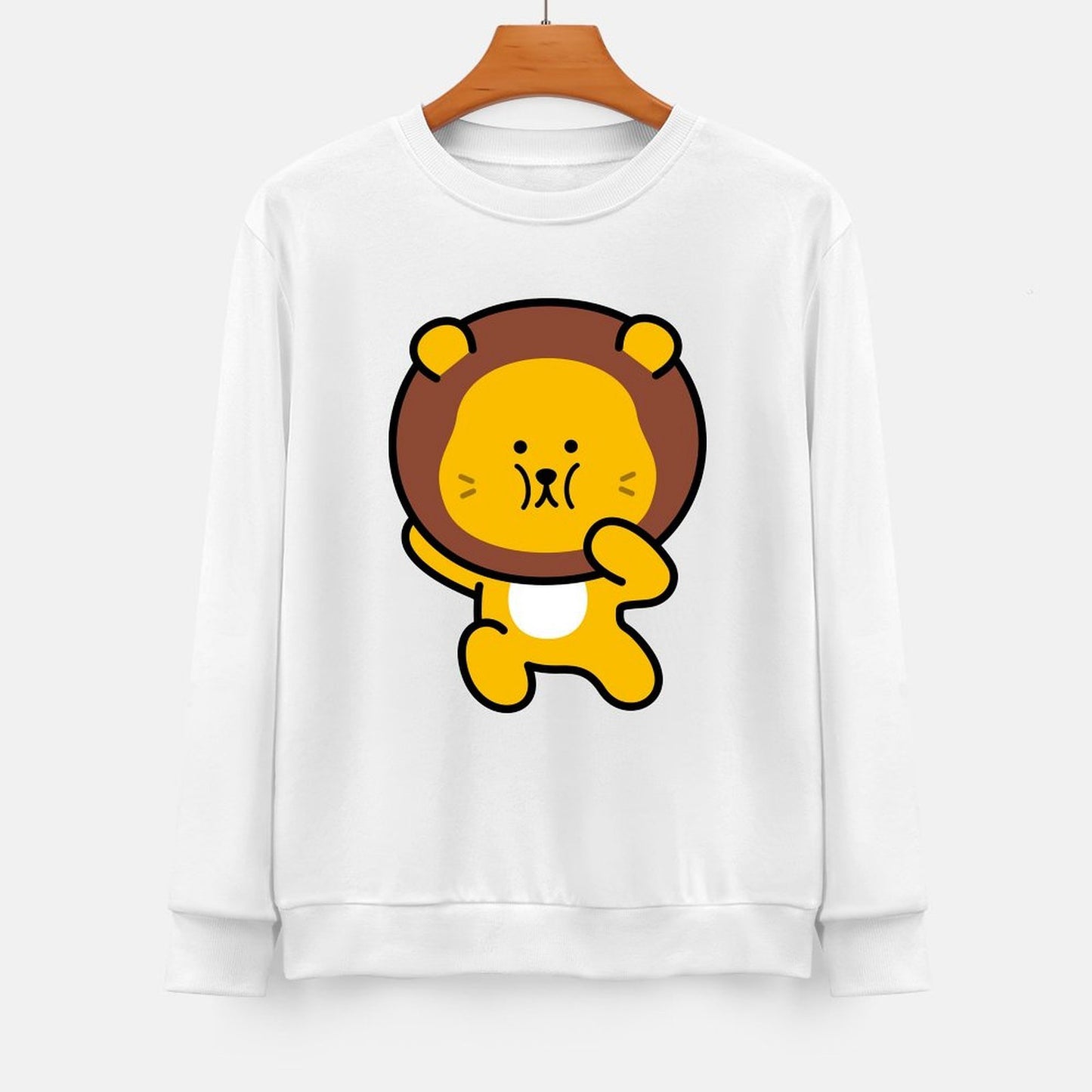 Front Patterned Long Sleeve TopCoreLine ComfortLine