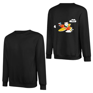 Long-sleeved crew neck sweatshirtVibrant Colors ClassicFit Long Sleeve