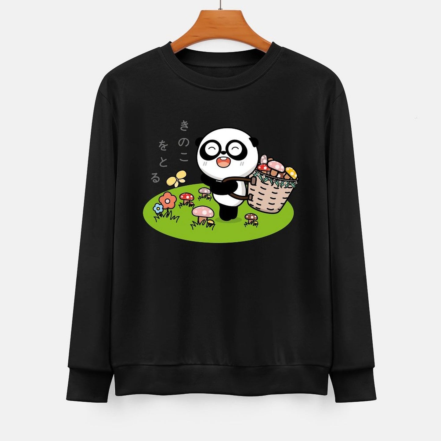 Front Patterned Long Sleeve TopPocket Tee Made-to-Order