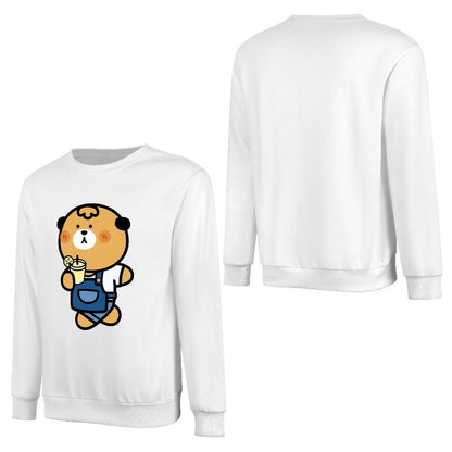 Front Patterned Long Sleeve TopChill Minimal