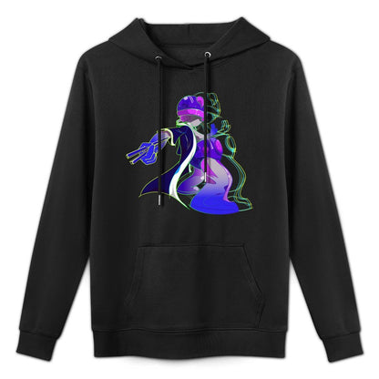IPIB 250g Hooded Pocket Sweatshirt Front GraphicMen's Hooded  Sweatshirt6000009-3