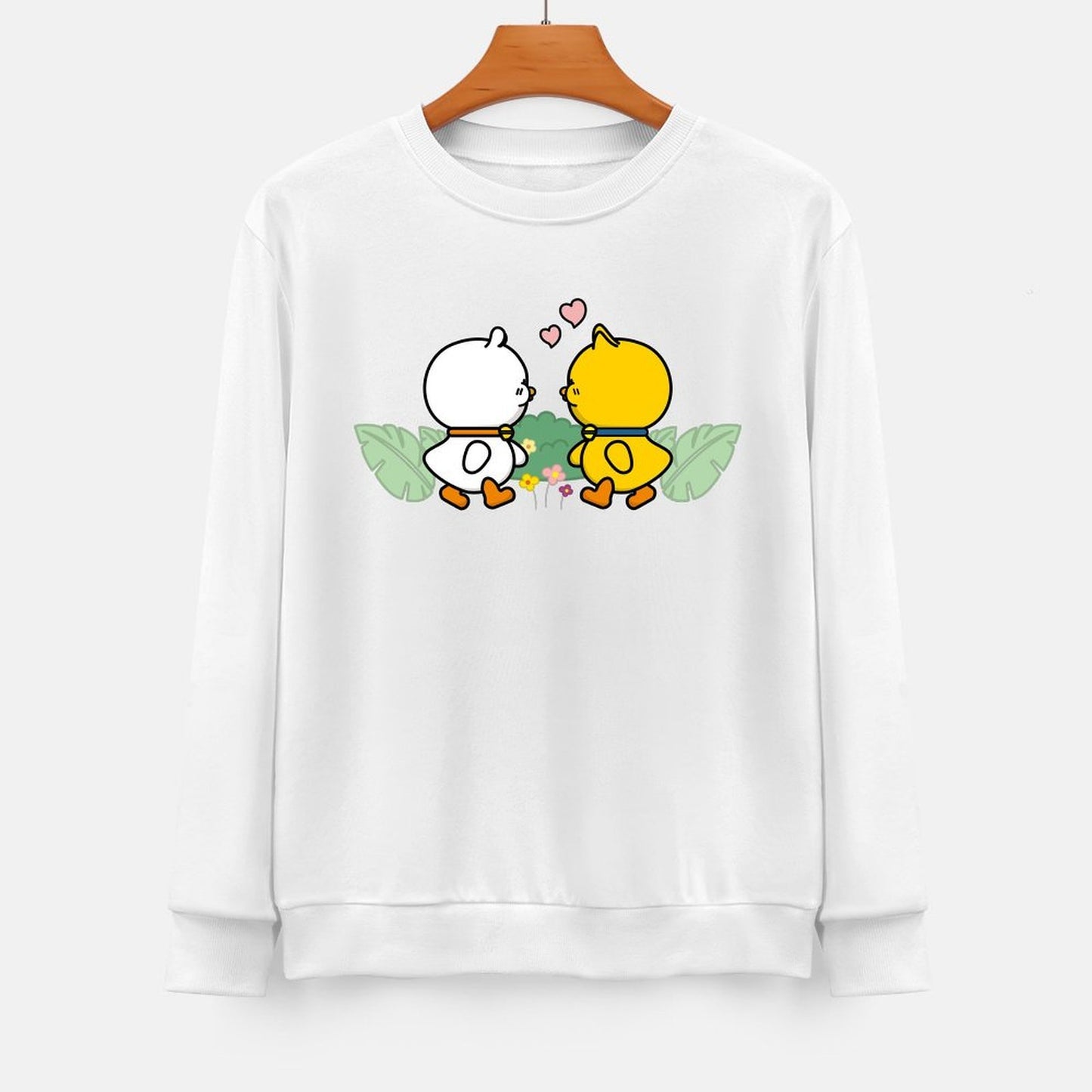 Front Patterned Long Sleeve TopClassic Pocket Tee