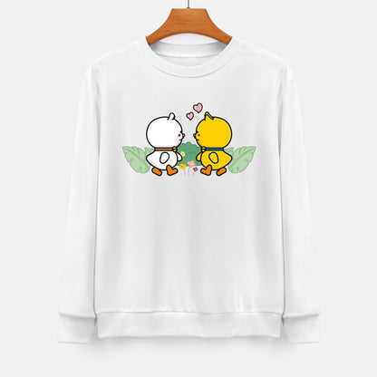 Front Patterned Long Sleeve TopClassic Pocket Tee