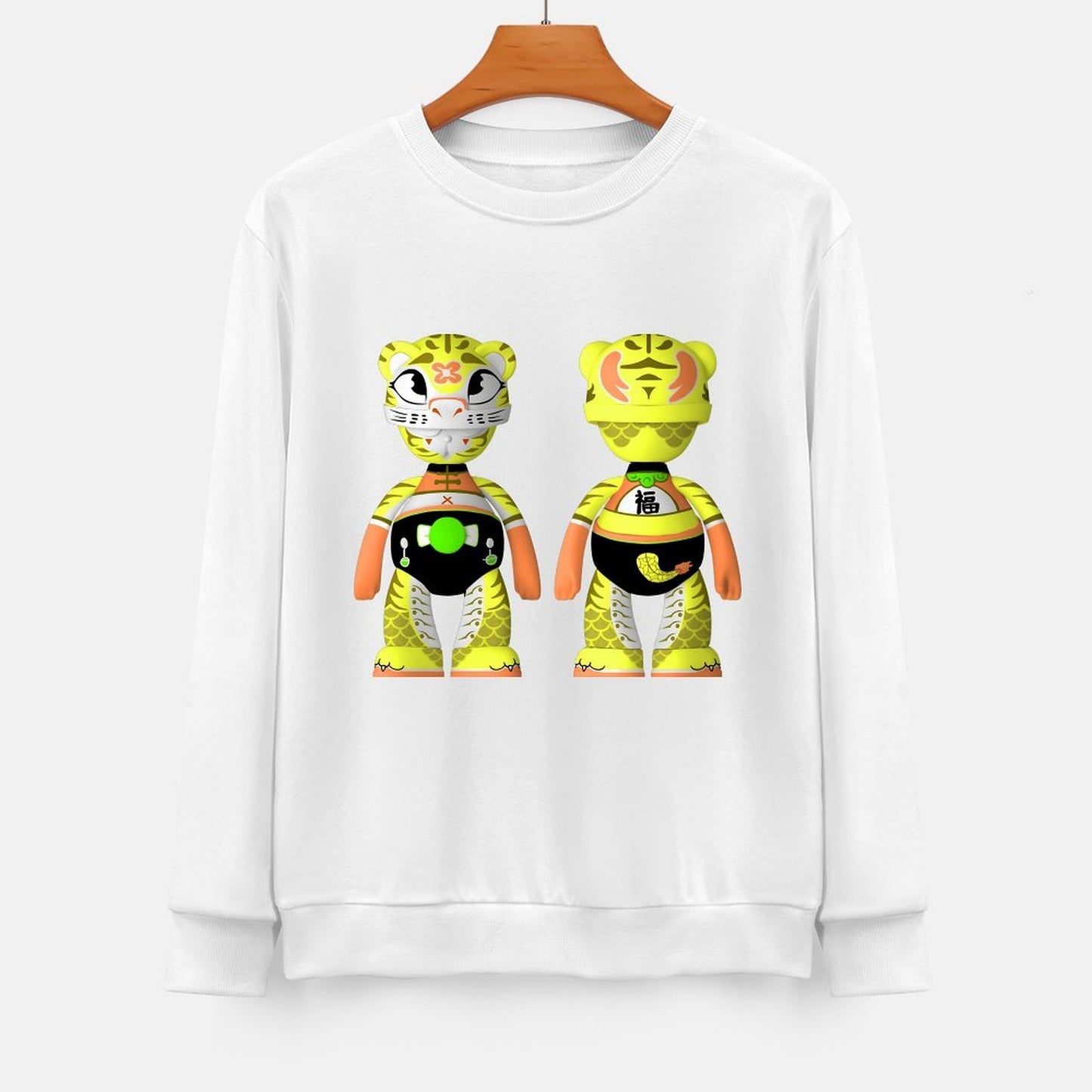 Long Sleeve With Front PatternCotton High-Quality