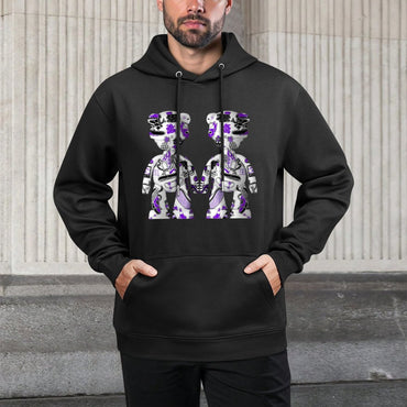 IPIB 250g Hooded Pocket Sweatshirt Front GraphicMen's Hooded  Sweatshirt6000085-1