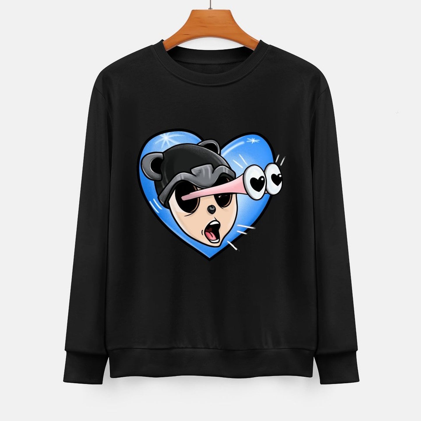 IPIB 250g Crew Neck Long Sleeve Sweatshirt Front GraphicCrew Neck Long Sleeve Sweatshirt6000048-3