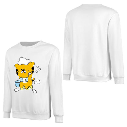 Front Patterned Long Sleeve TopTimelessComfort Fade-Resistant