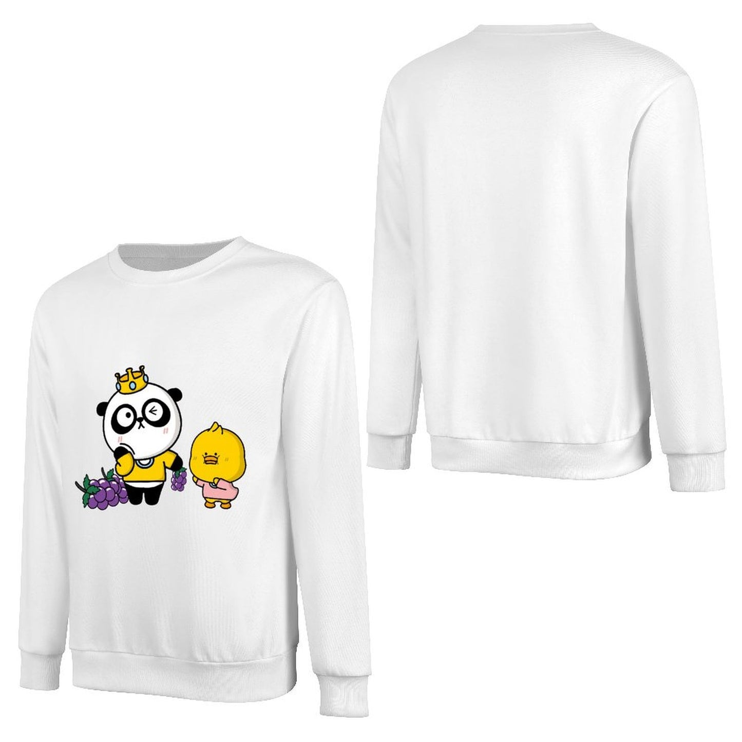 Front Patterned Long Sleeve TopComfortSeries Recycled