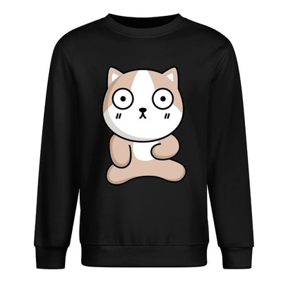 Front Patterned Long Sleeve TopColorfast YearRound