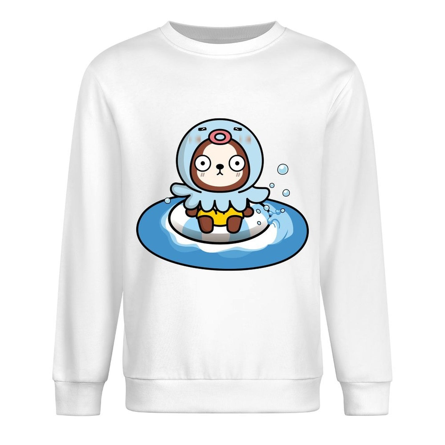 Front Patterned Long Sleeve TopTimelessStyle Casual
