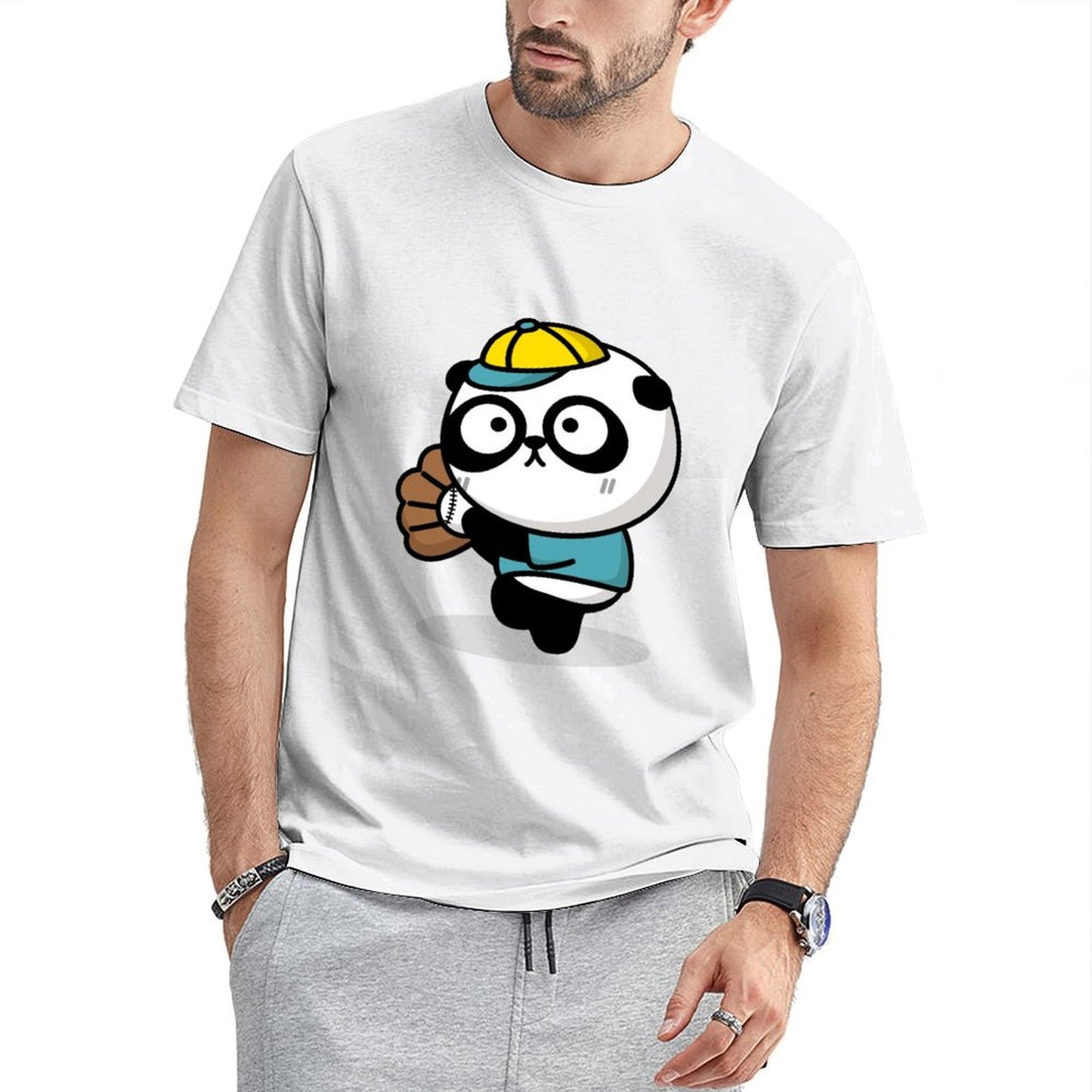 Minimalist StreetLine Front Graphic T-shirt