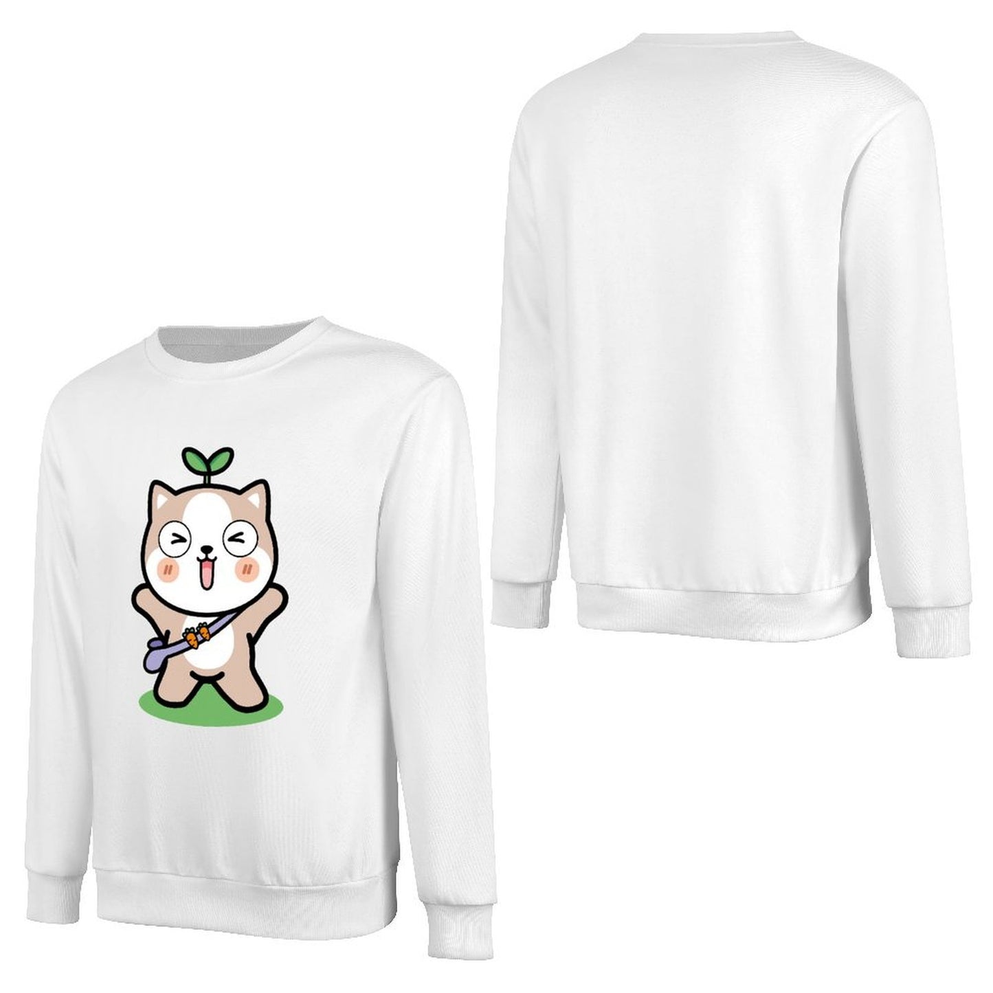 Front Patterned Long Sleeve TopStreetStyle Edition